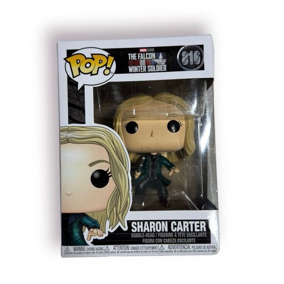 Funko Pop! Marvel Sharon Carter (The‎ Falcon and the Winter Soldier) #816 - Picture 1 of 4